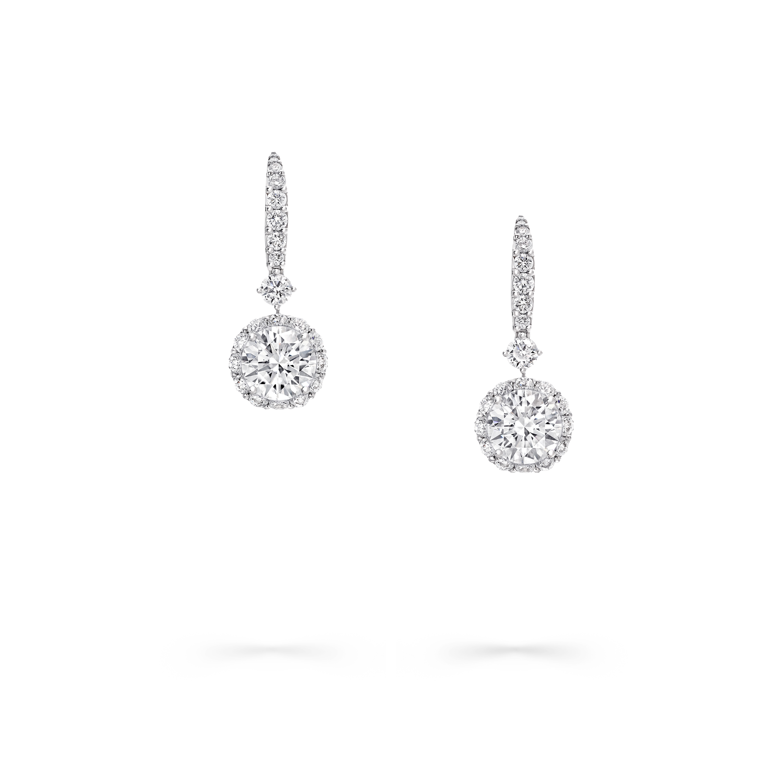 Icon Round Diamond Earrings