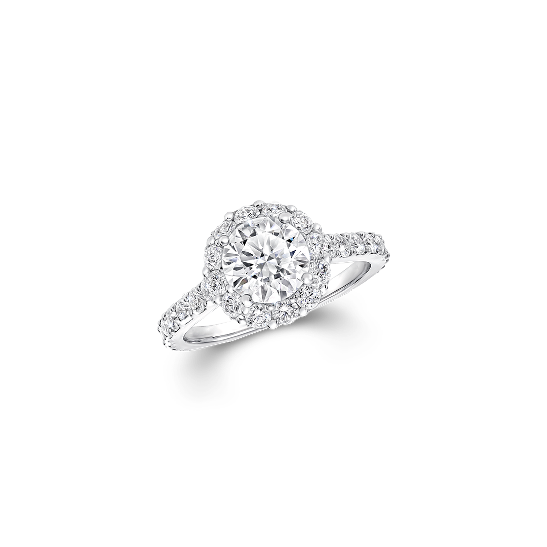 Icon Round Diamond Engagement Ring