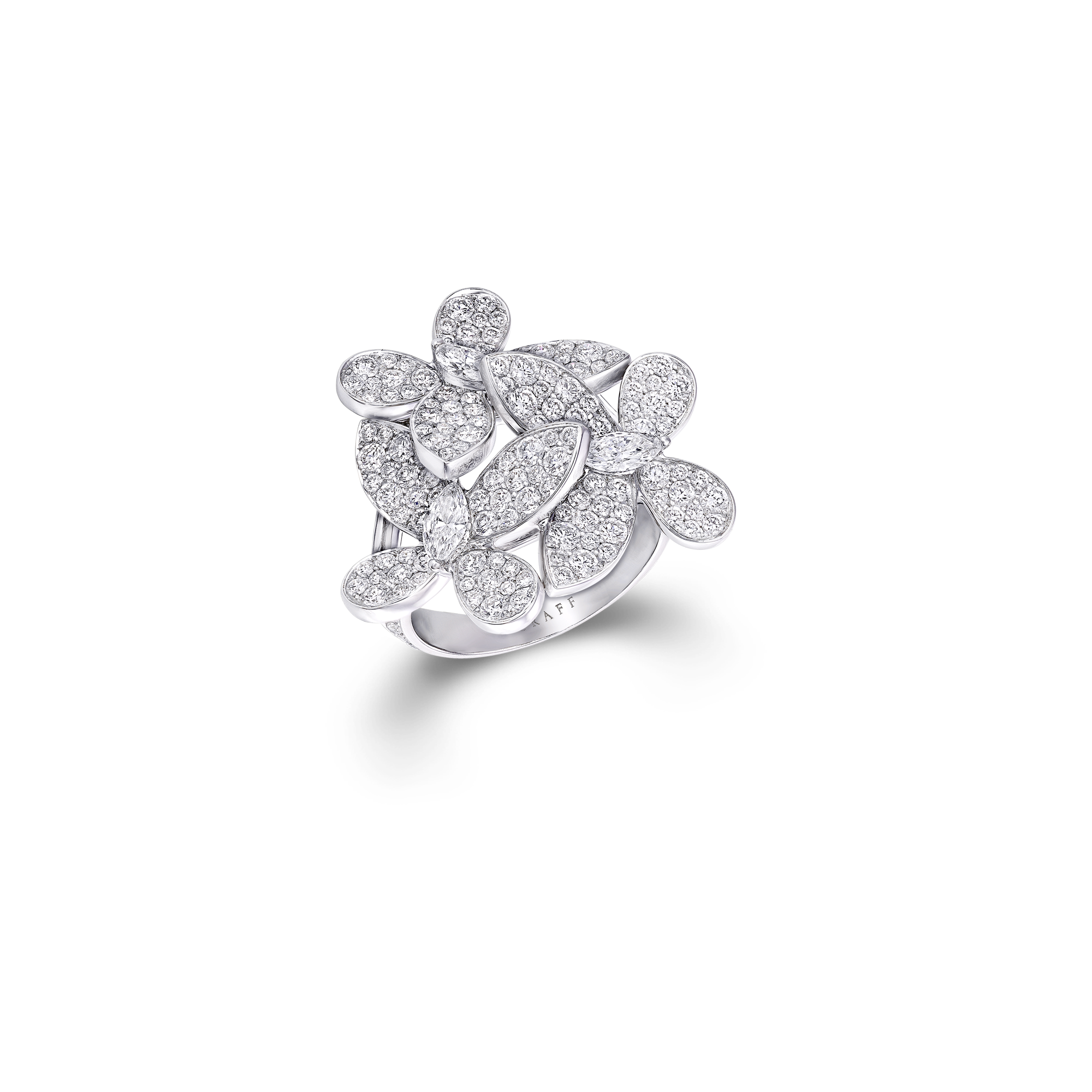 Butterfly Silhouette Diamond Pendant