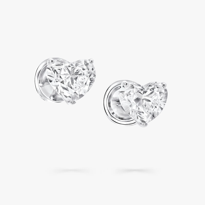 Heart Shape Diamond High Jewellery Earrings