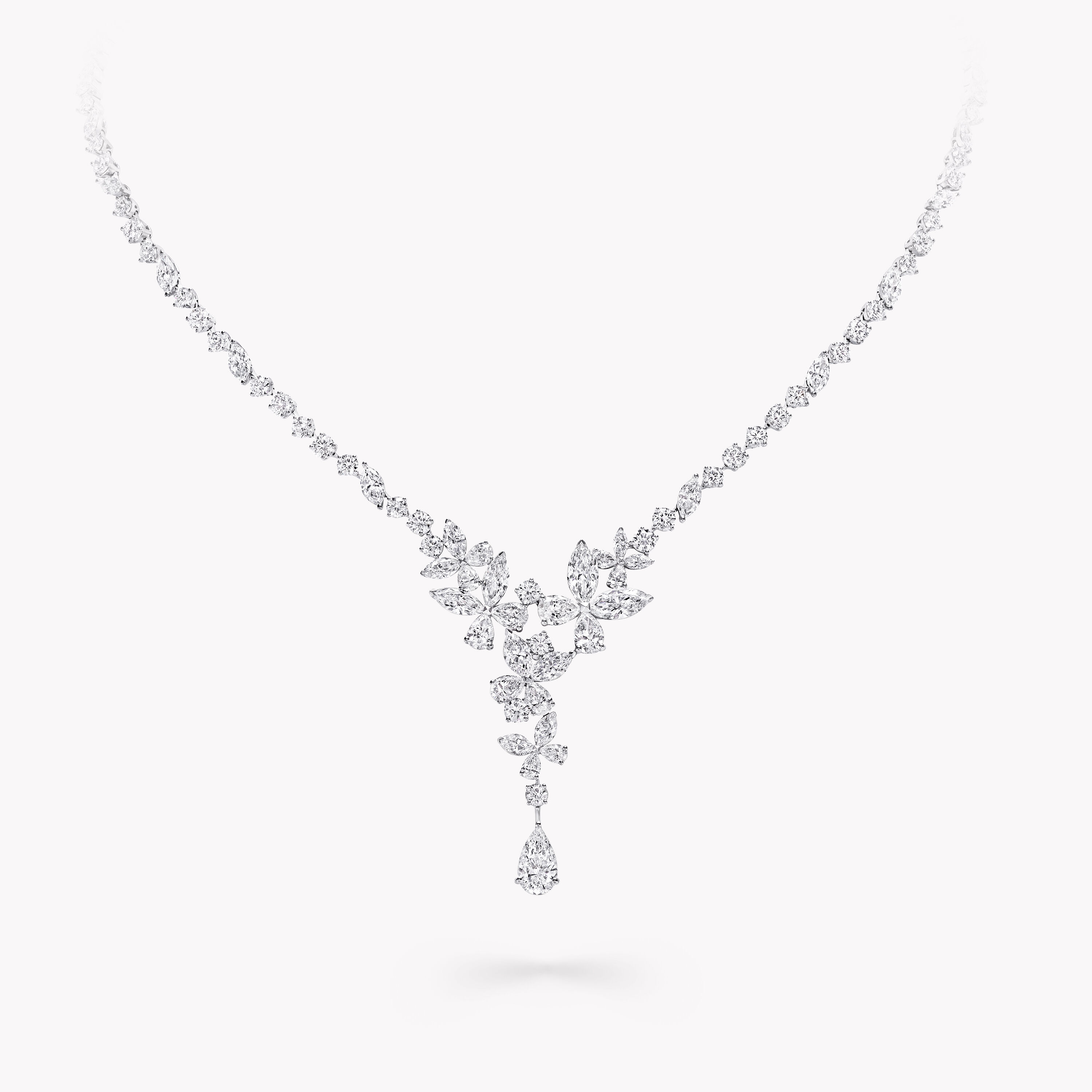 Graff Magnificent Diamond White Gold Necklace – Opulent Jewelers