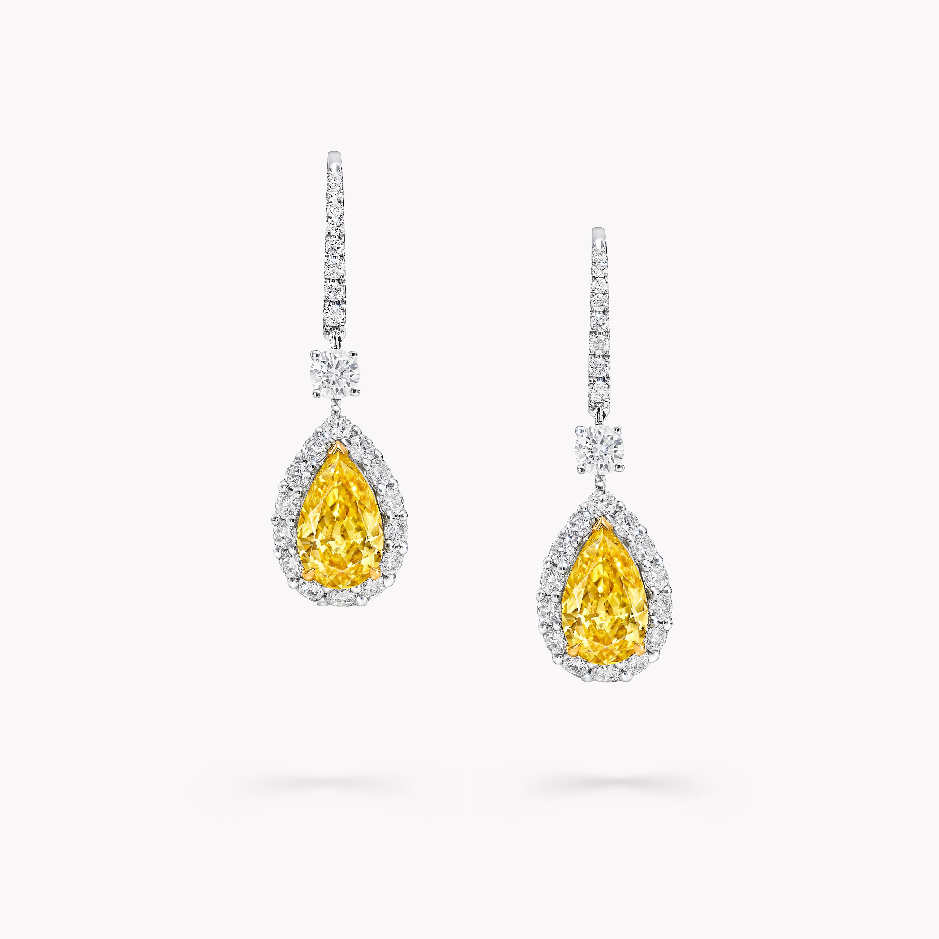 graff yellow diamond earrings