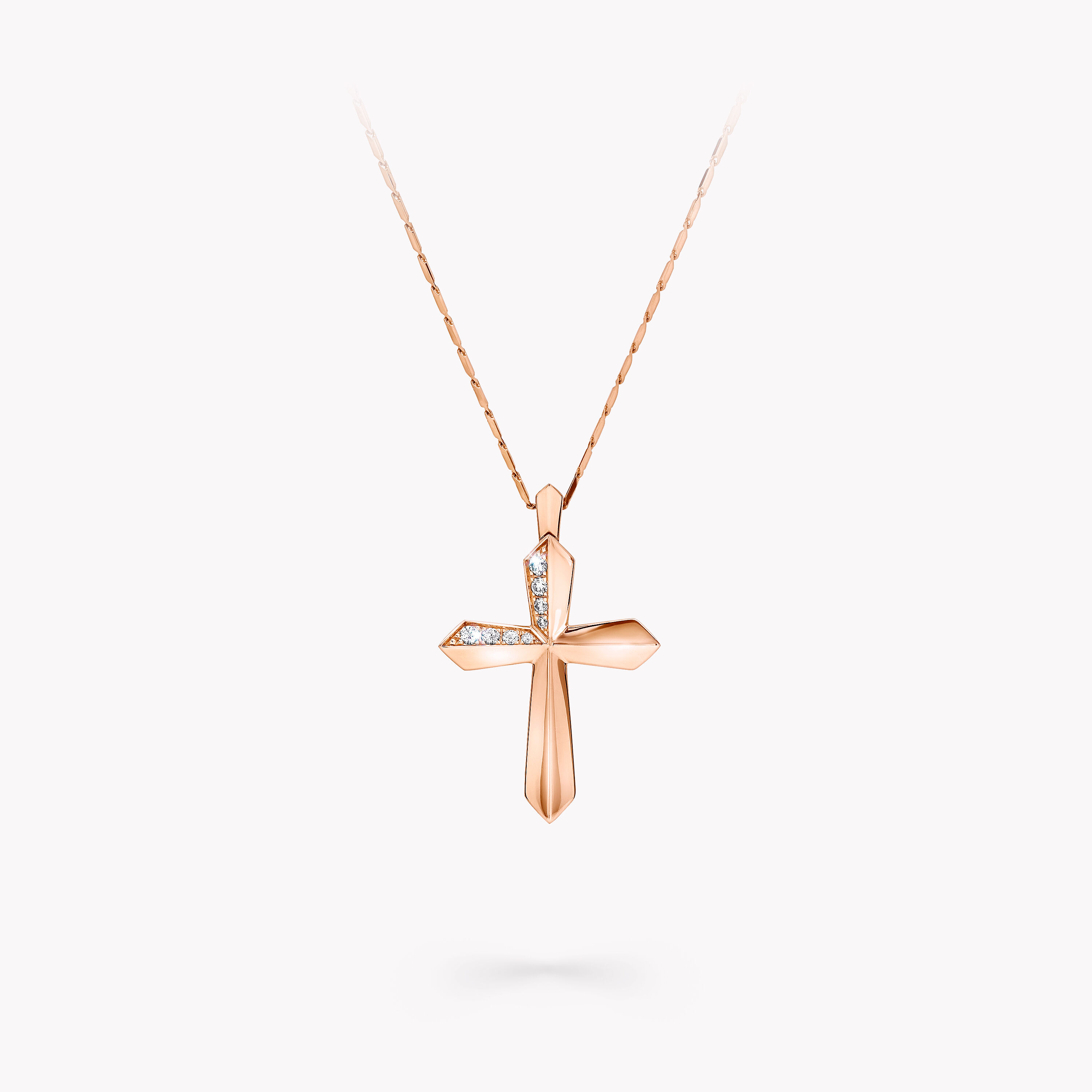 Amazon.com: BlingGem Cross Necklace for Women Rose Cross Pendant 925  Sterling Silver Rose Gold-Plated Flower Dainty Religious Cross Necklace  Birthday Anniversary Jewelry Gift for Women Wife Mom : Clothing, Shoes &  Jewelry