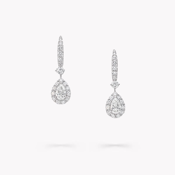 Icon Pear Shape Diamond Earrings