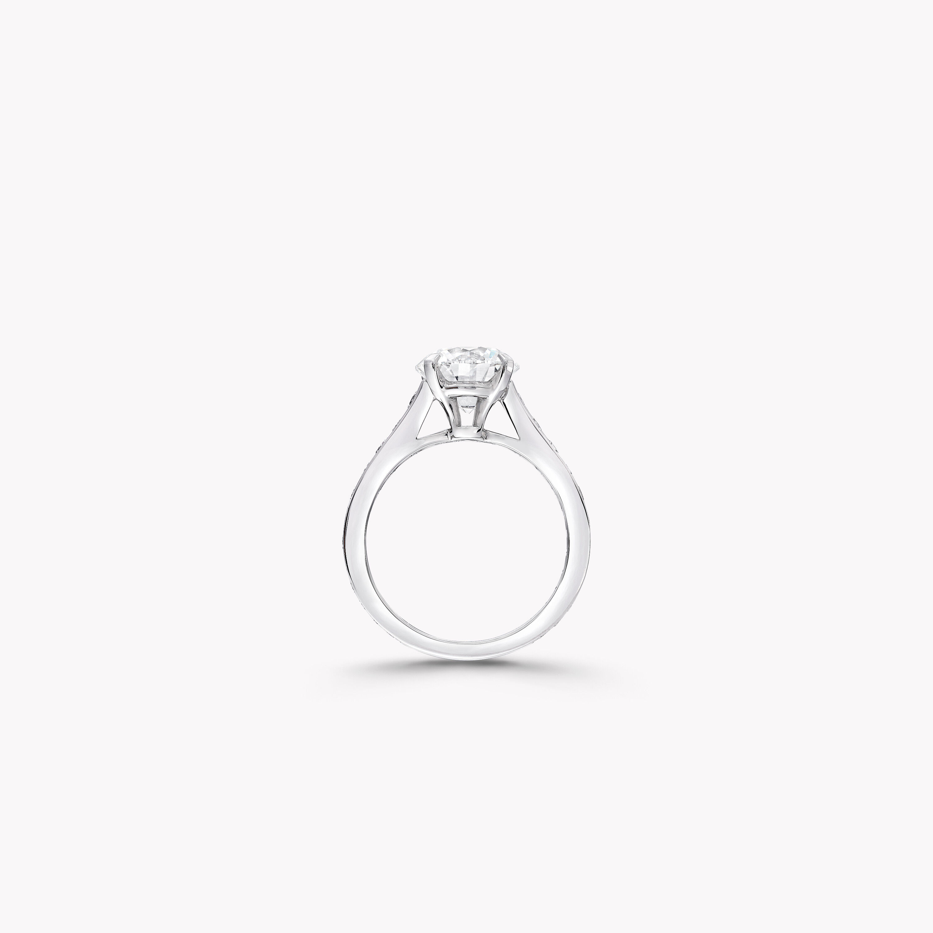 Graff round deals diamond ring