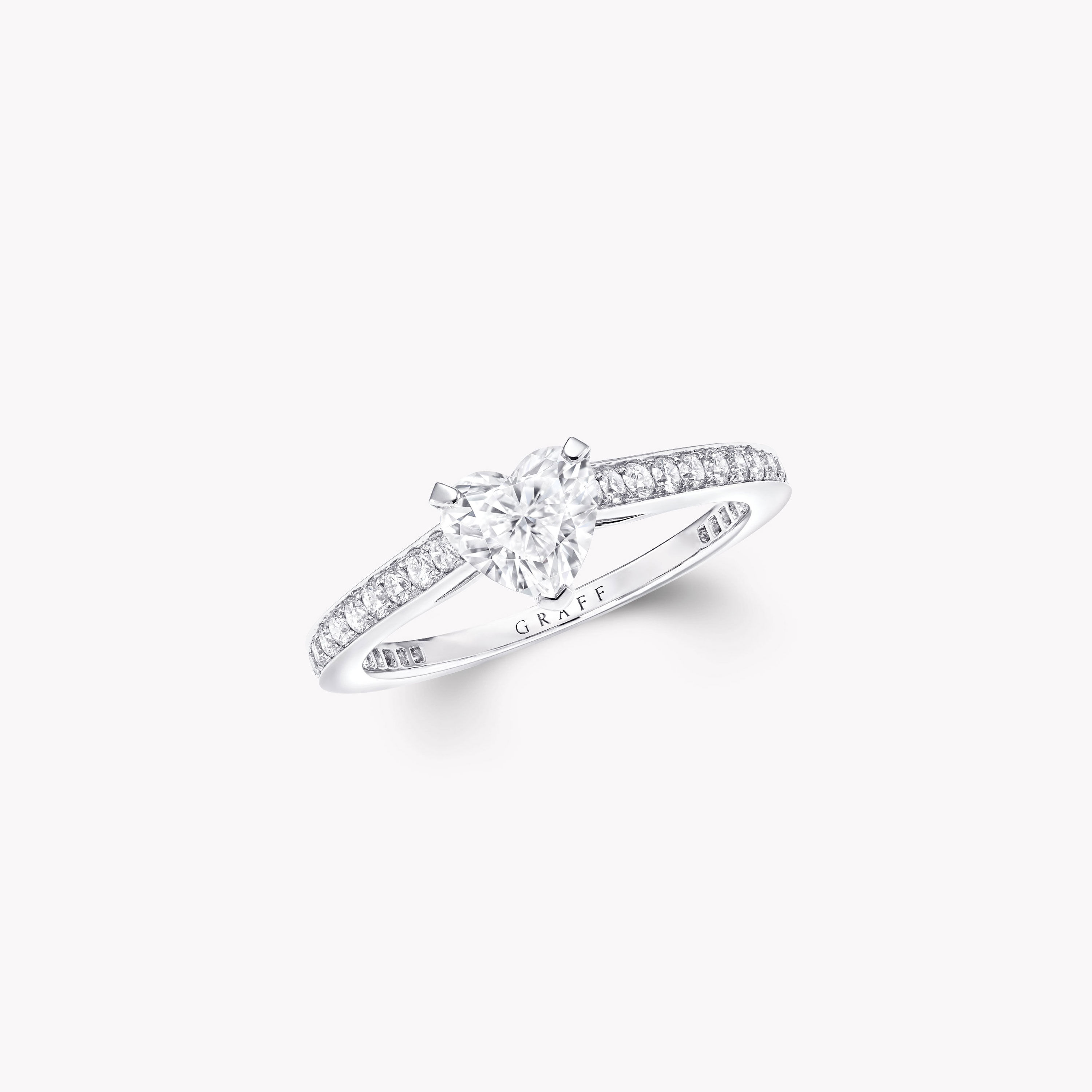 Diamond Heart Ring – Hamra Jewelers