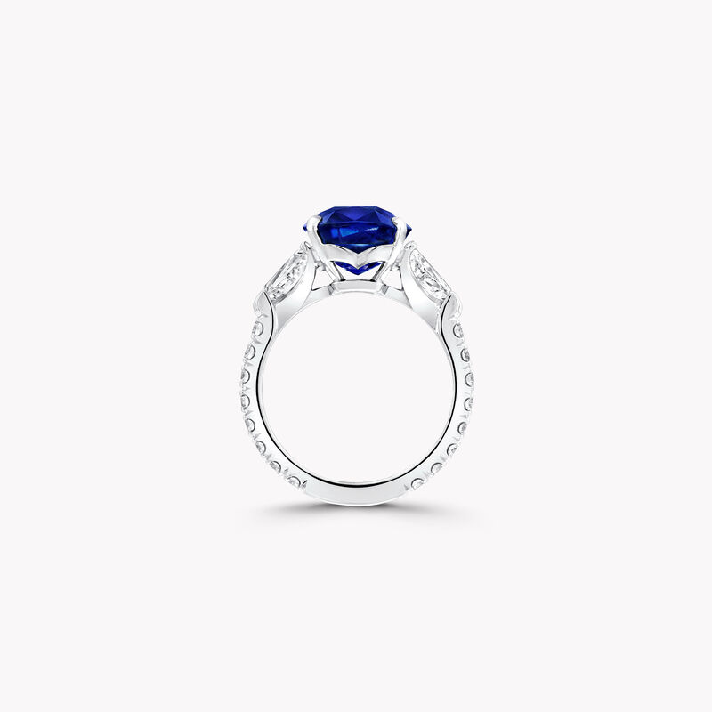 Promise Cushion Cut Sapphire High Jewellery Ring