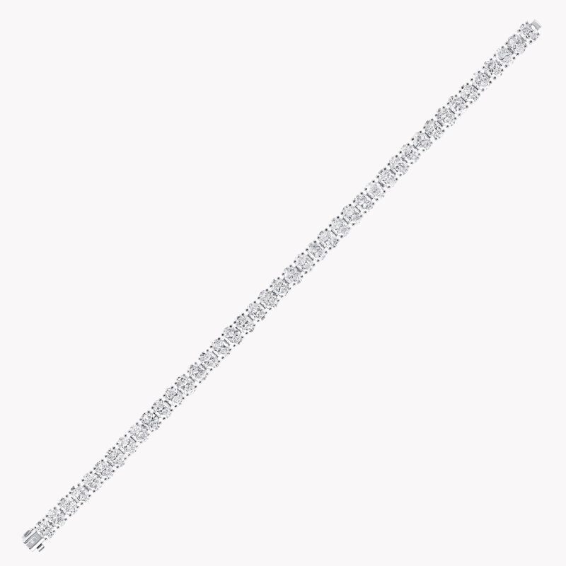 Oval Cut Diamond Bracelet