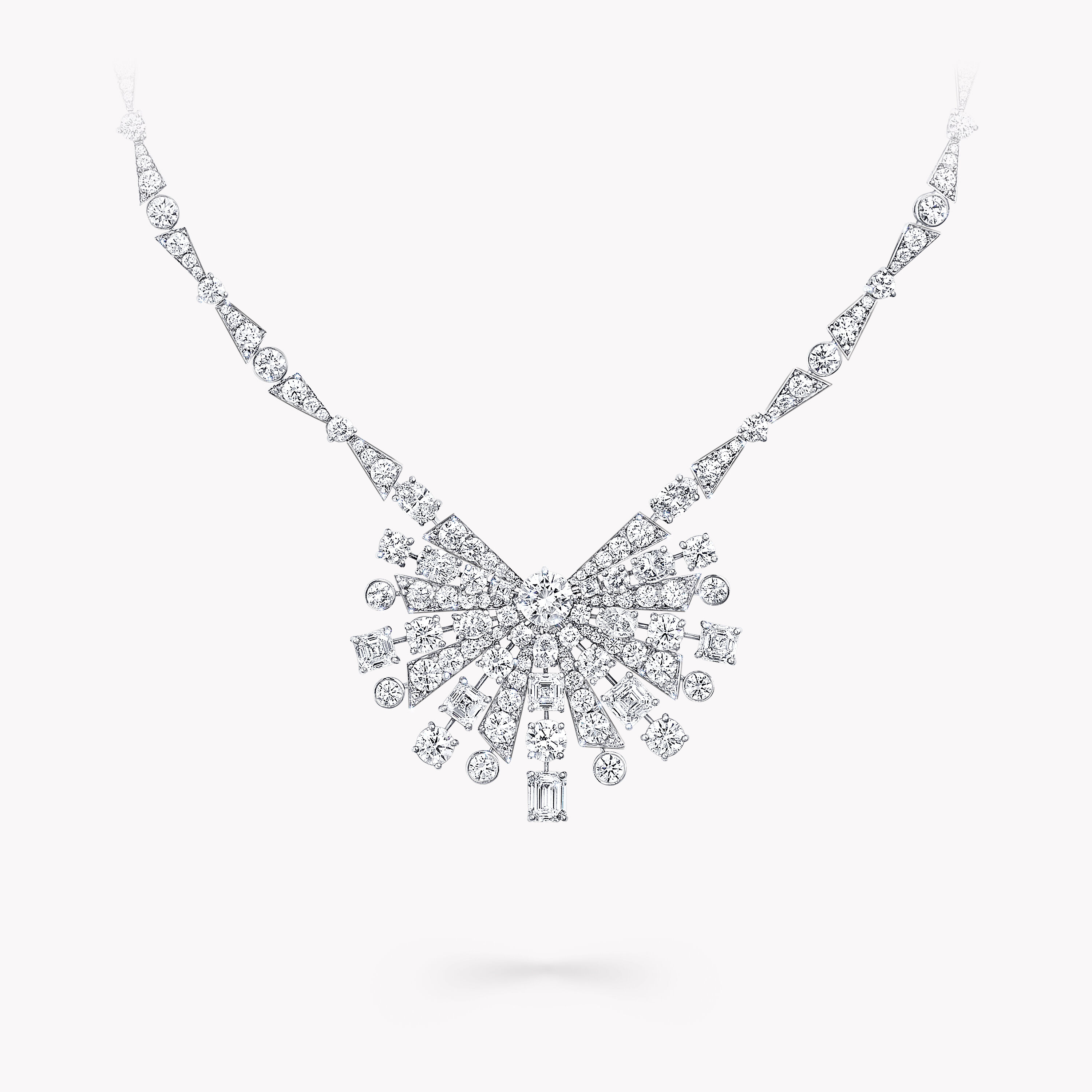 得価在庫あ*PN5631Globe Diamond Necklace 天然上質ダイヤモンド０．１４ct 最高級18金WGネックレス 新品 ホワイトゴールド