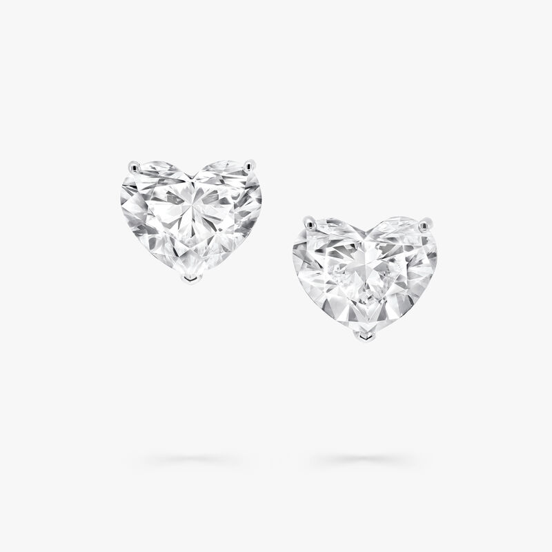 Heart Shape Diamond High Jewellery Earrings