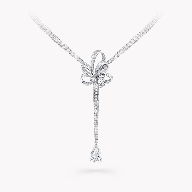 Graff Tilda's Bow Double Strand Diamond High Jewellery Necklace