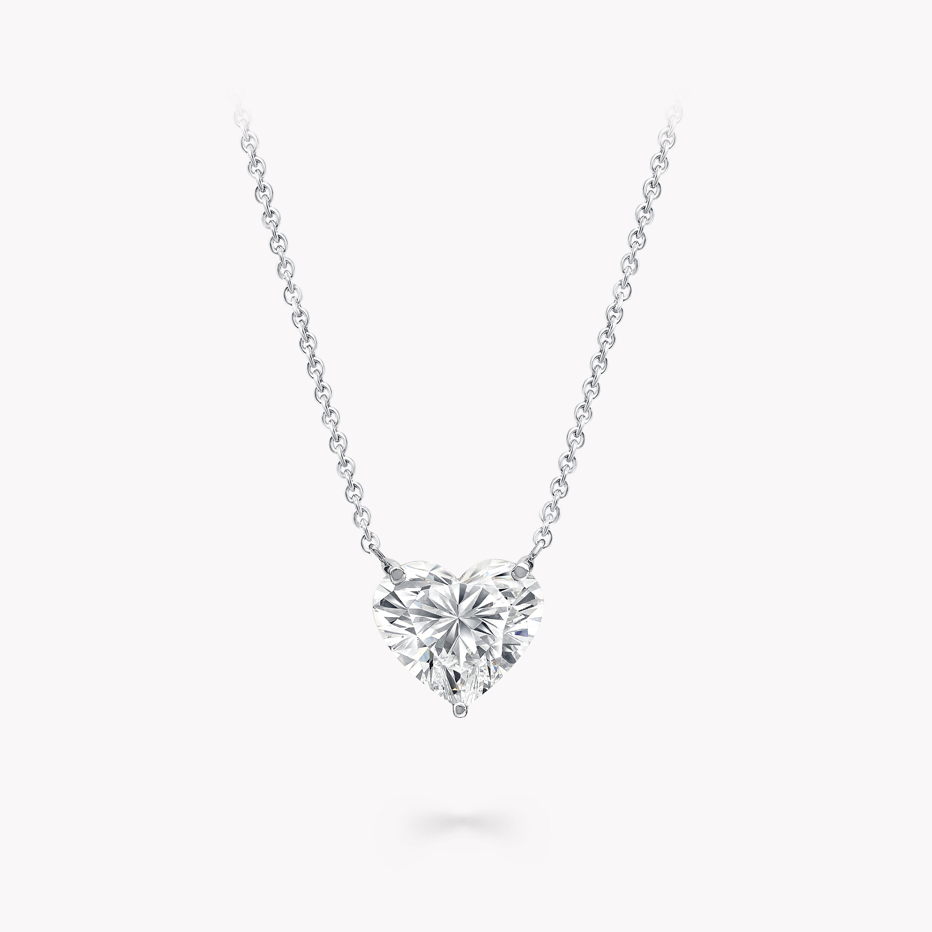 Wild Flower diamond line pendant, Diamond | Graff