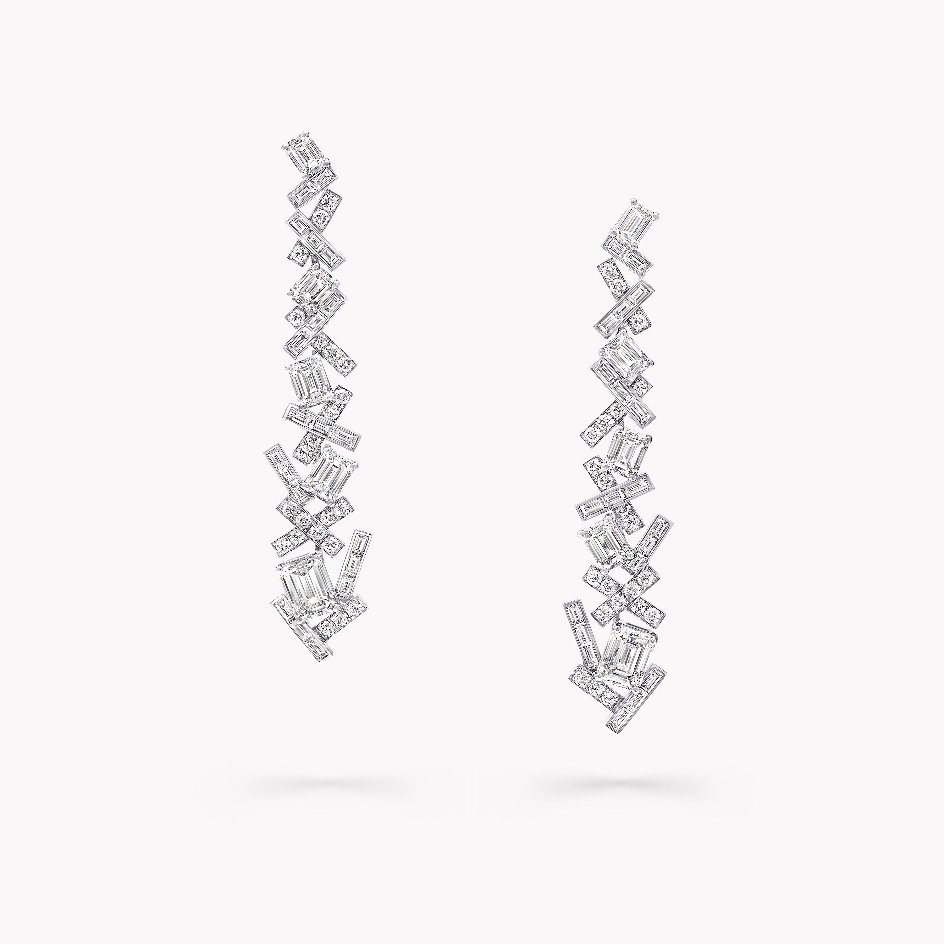 graff diamond drop earrings