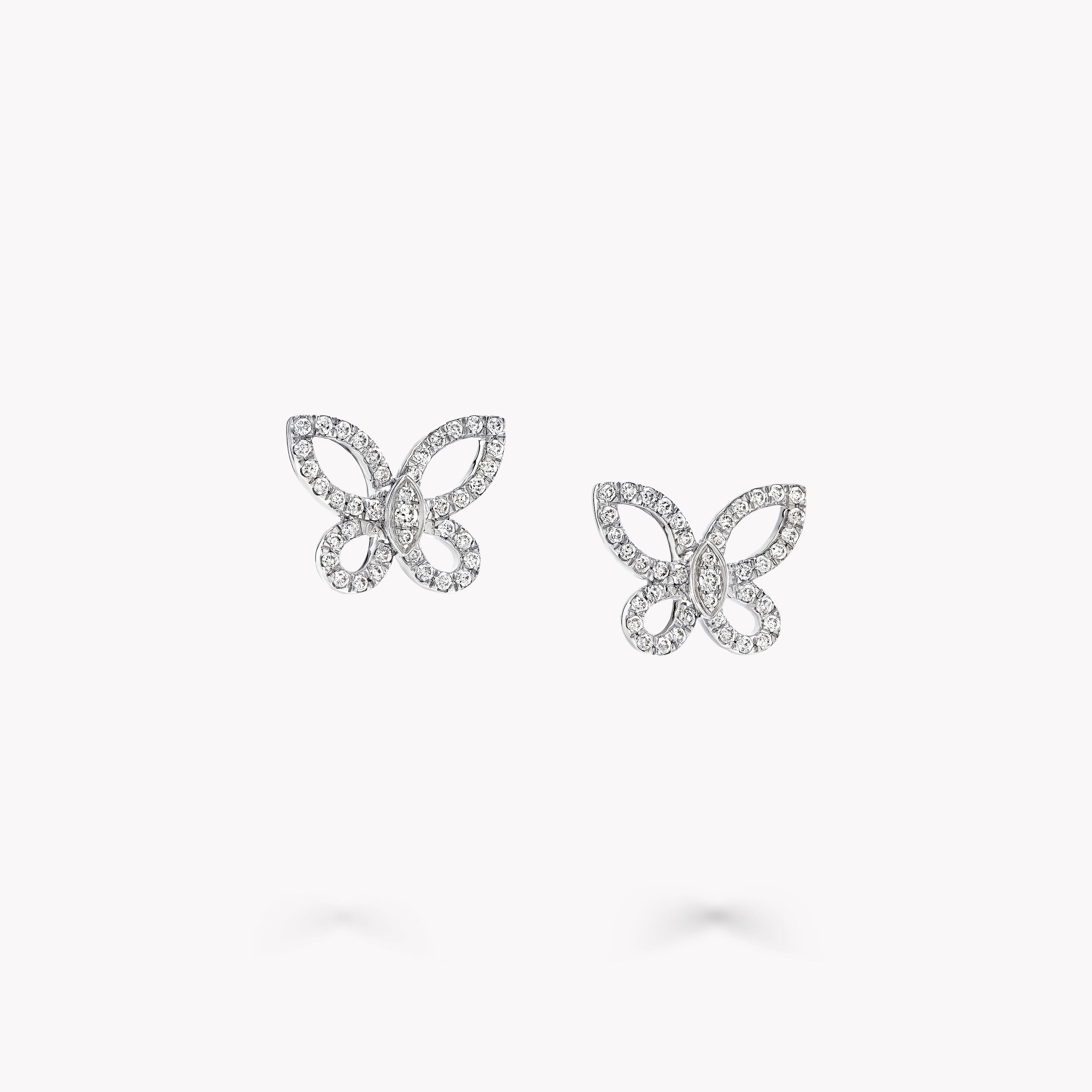 GRAFF Luxury Butterfly Small Silver Stud Earrings Sterling Silver, Cute &  Sweet, Small & Fresh Design For Womens Winter Fashion From Jewelry_x,  $13.66 | DHgate.Com