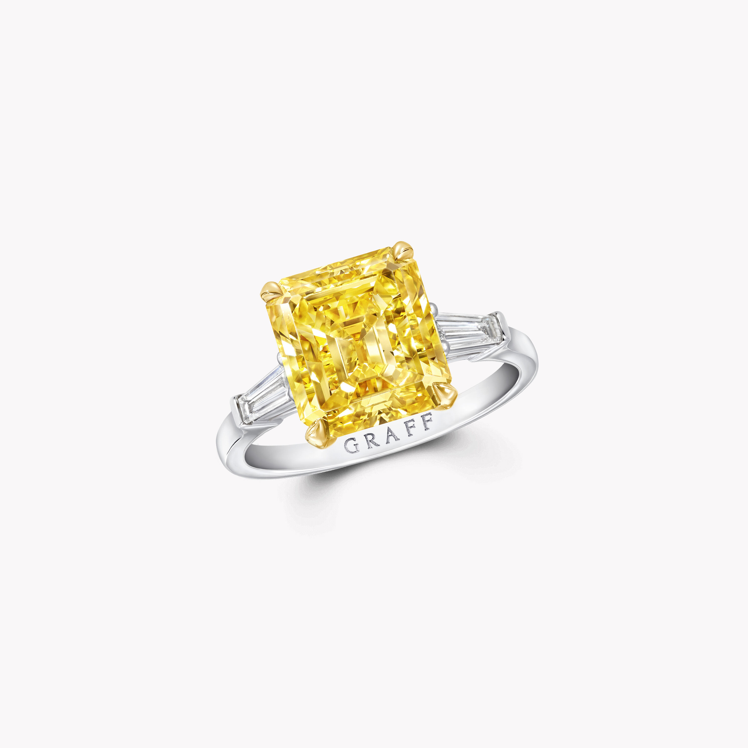 yellow diamond ring cost