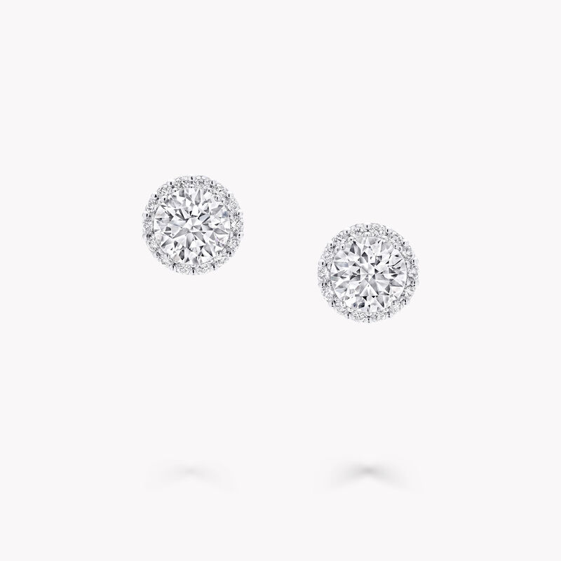 Icon Round Diamond Earrings