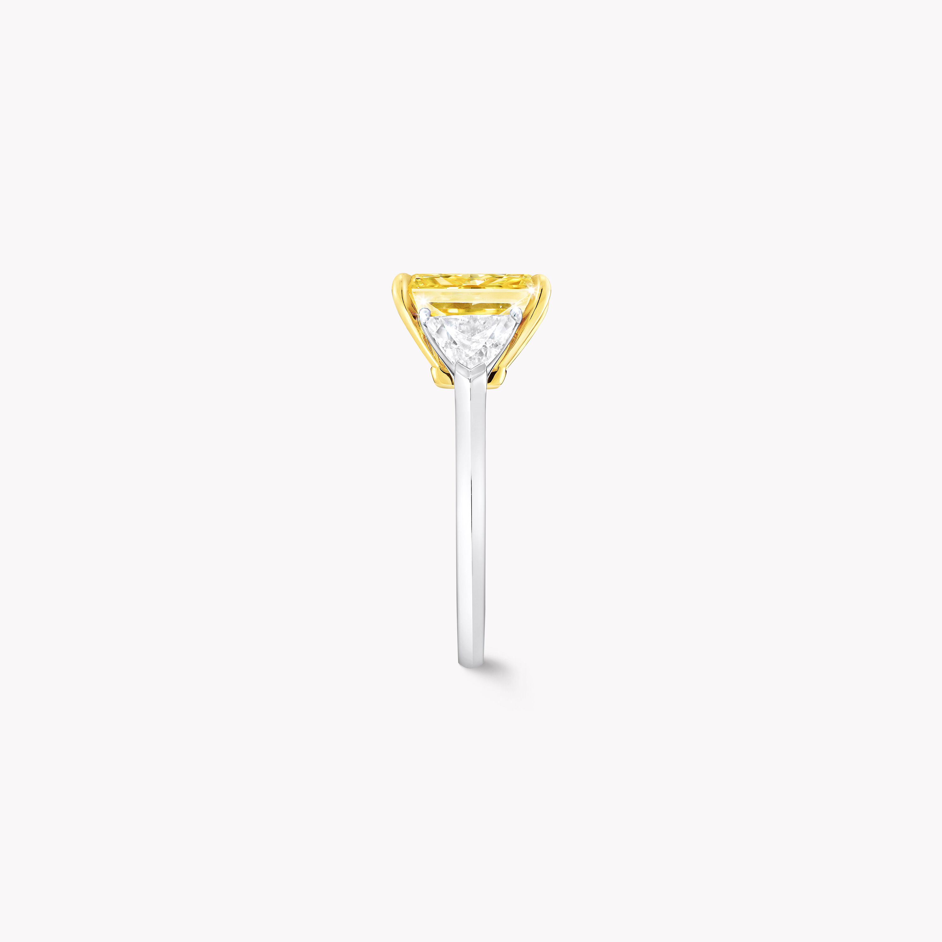 Radiant Cut Yellow Diamond High Jewellery Ring | Graff
