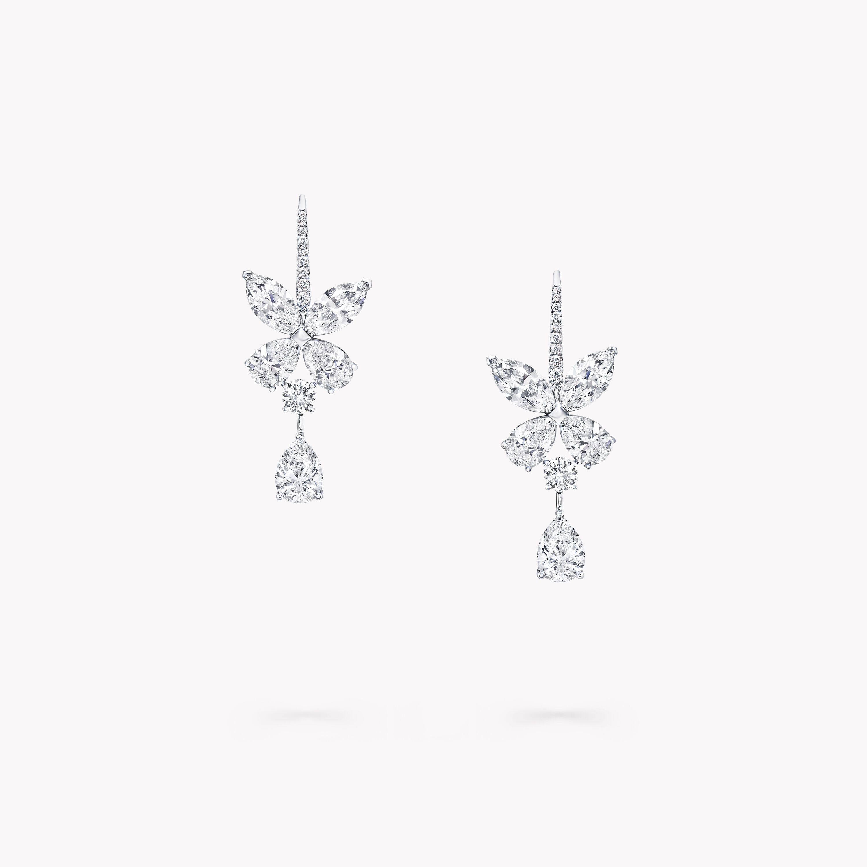 QOOCHELOO BUTTERFLY CRYSTAL EARRINGS - Qoocheloo