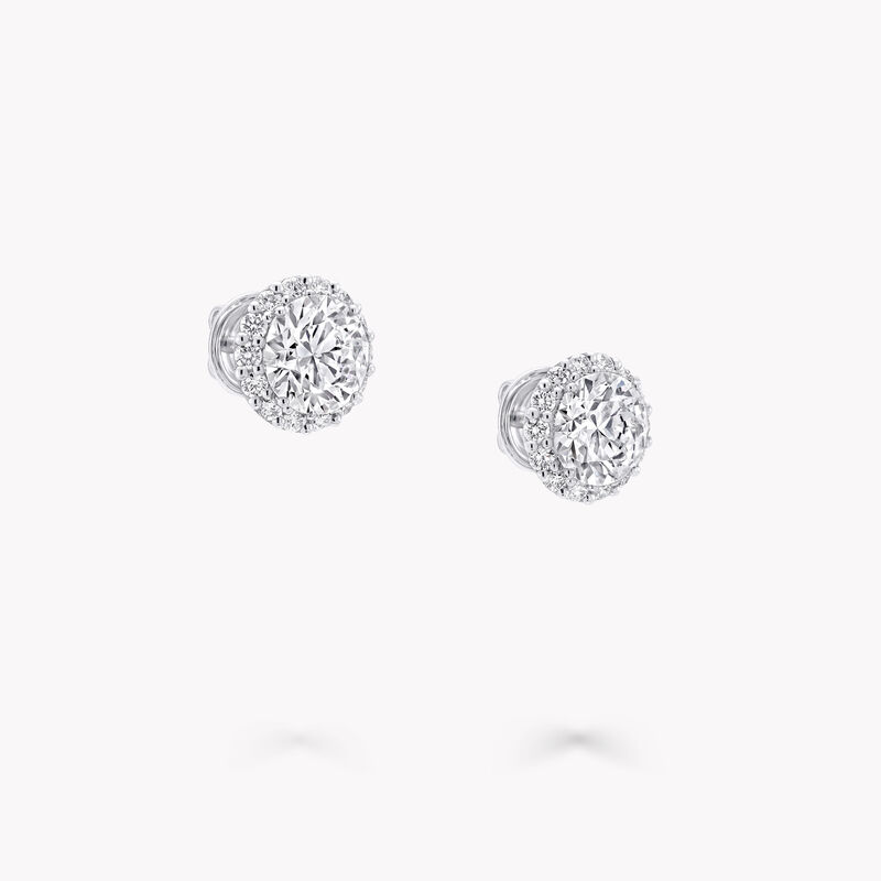 Icon Round Diamond Earrings