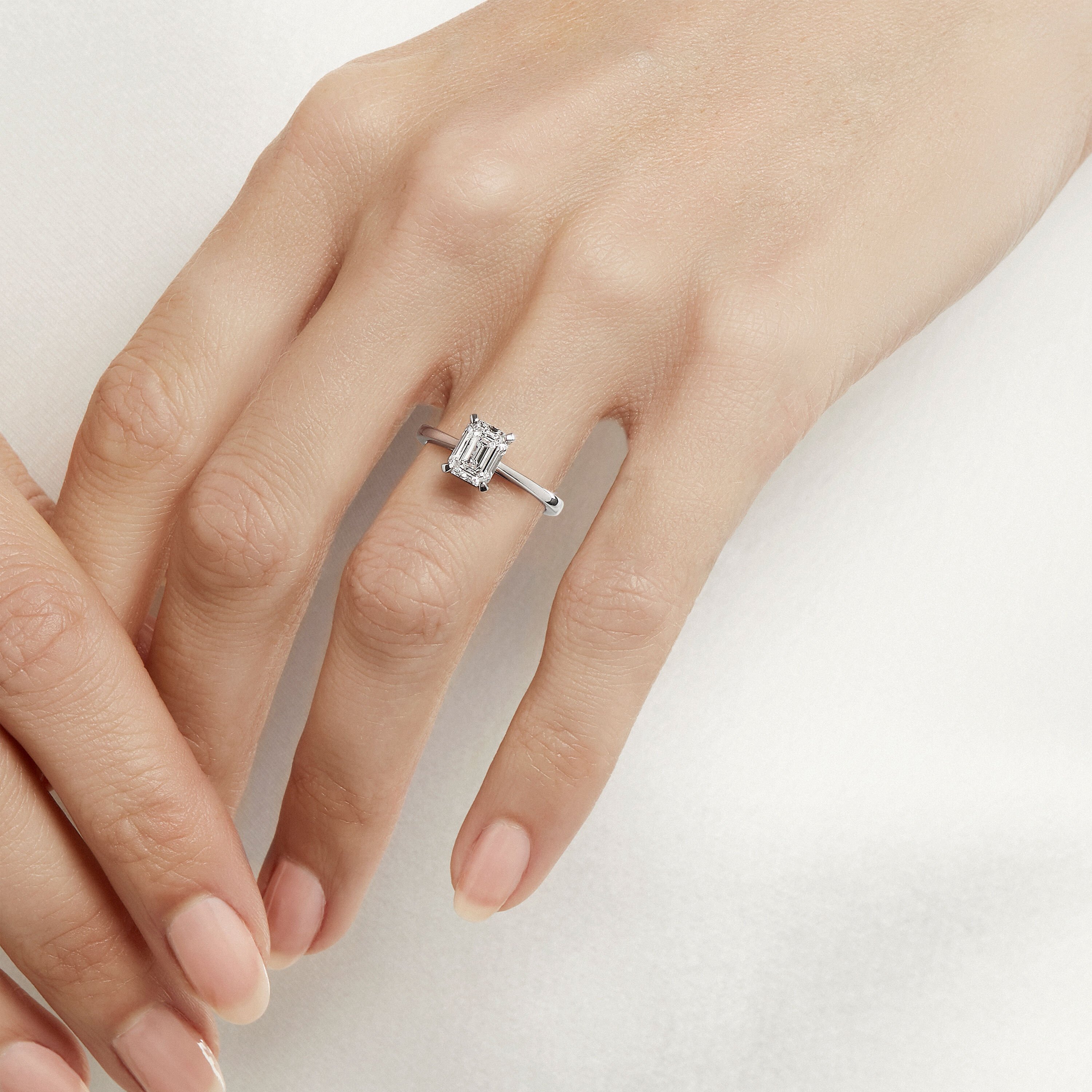 1.01 Carat Emerald Cut Diamond Ring – Art Jewelers