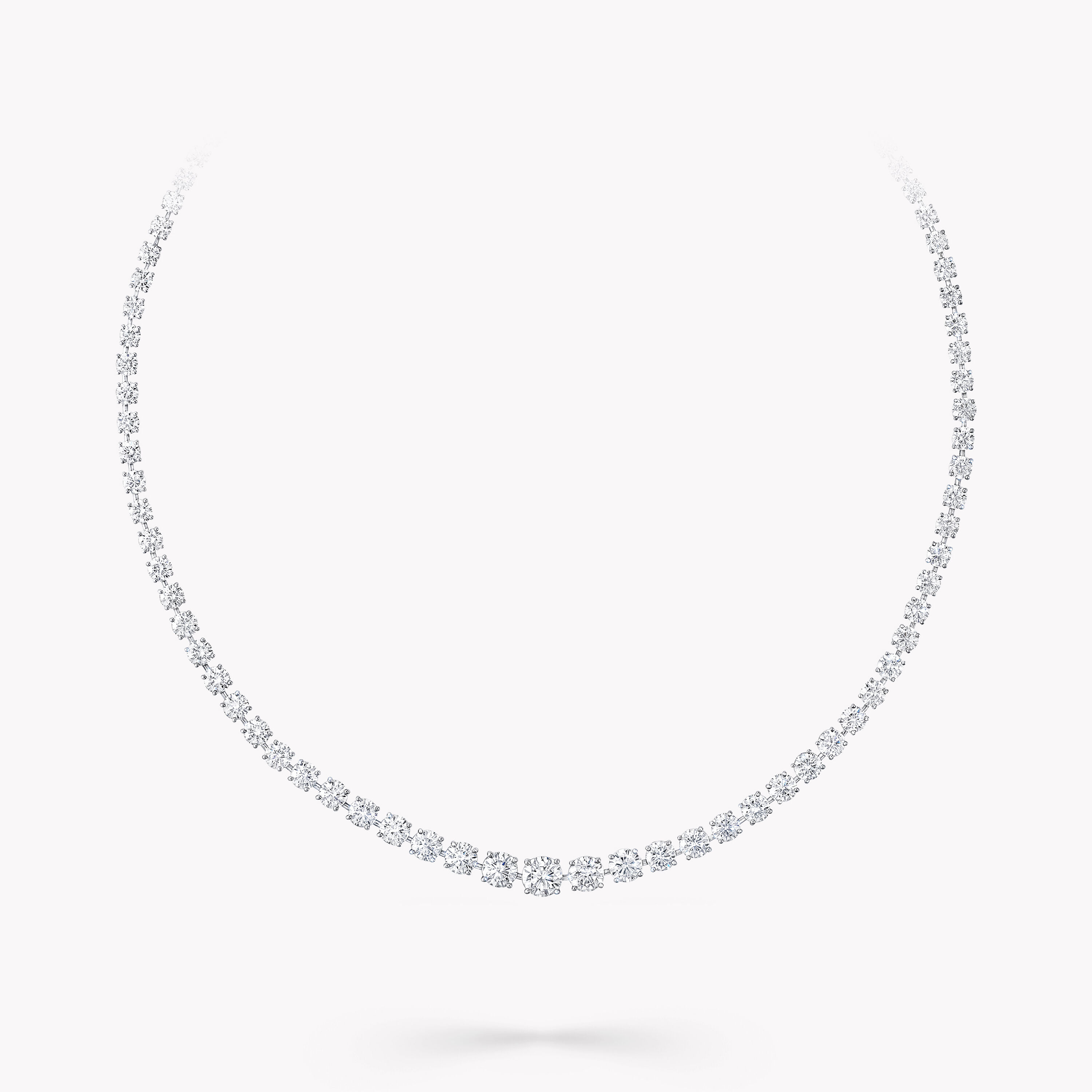 Platinum Emerald Cut Aquamarine Pearl Diamond Necklace – Chris Correia