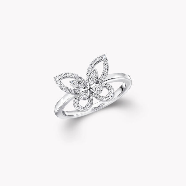 Butterfly Silhouette Diamond Jewellery Collection | Graff