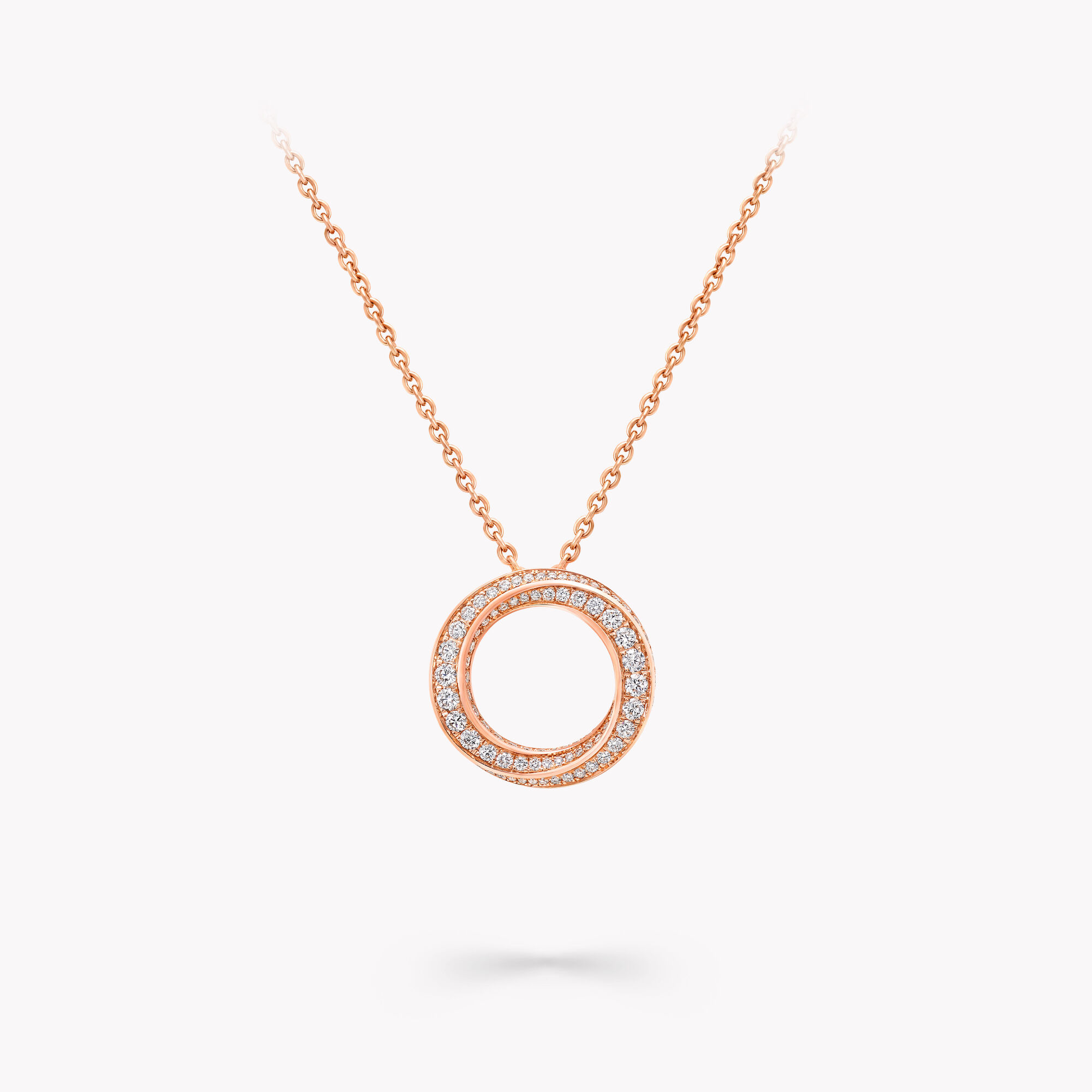 Round Spiral Necklace