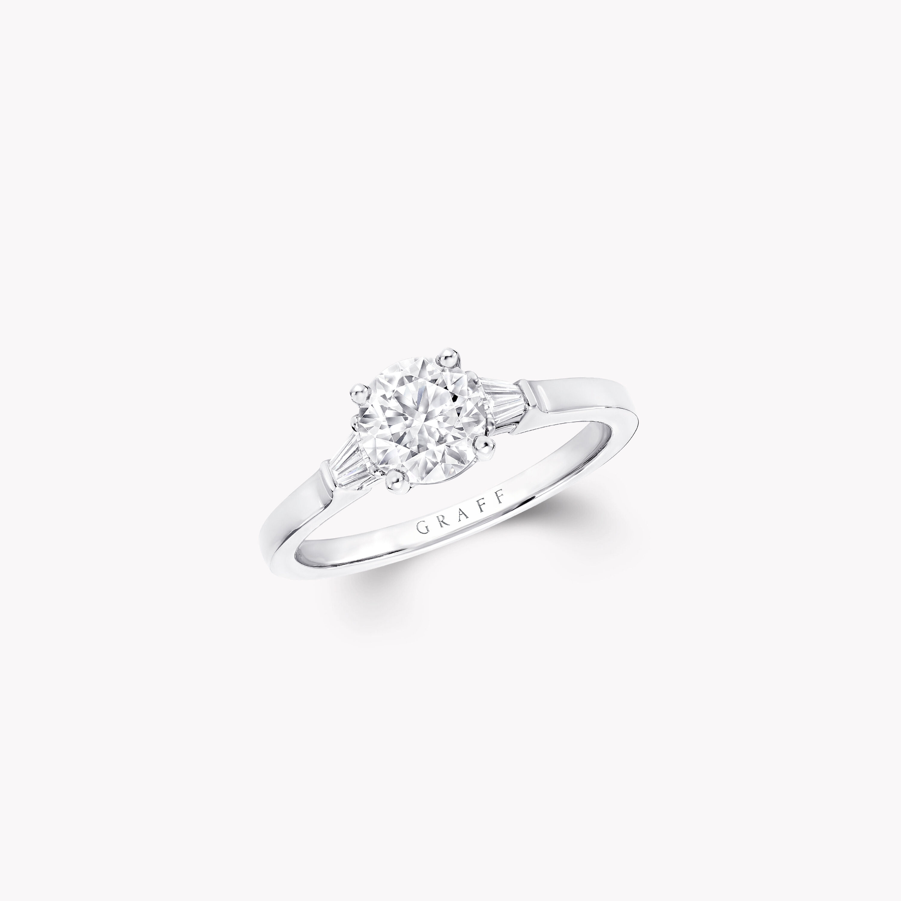 round diamond promise rings