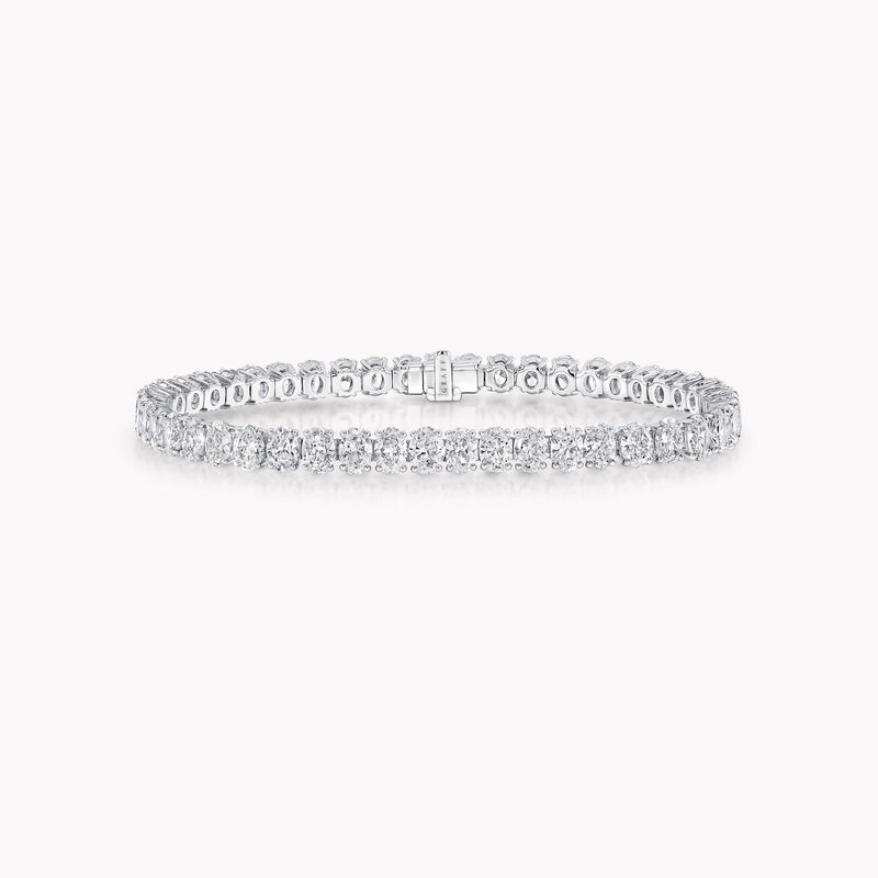 Oval Cut Diamond Bracelet